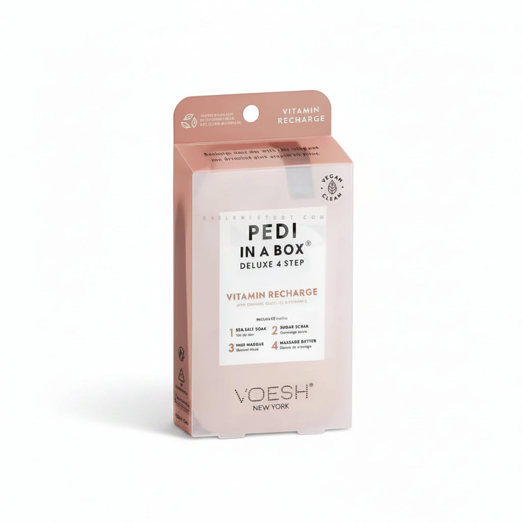 VOESH Pedi In A Box 4 Step - Vitamin Recharge 50/Box