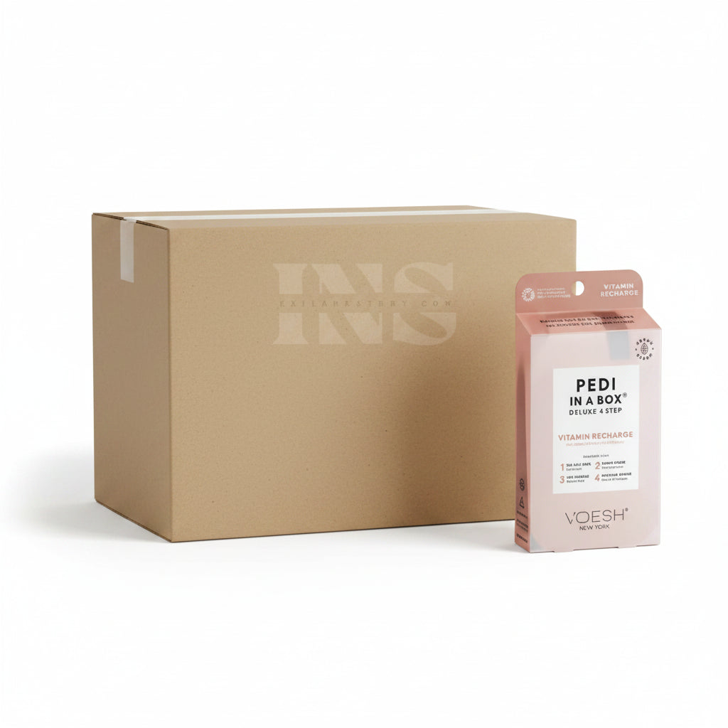 VOESH Pedi In A Box 4 Step - Vitamin Recharge 50/Box - Pedi