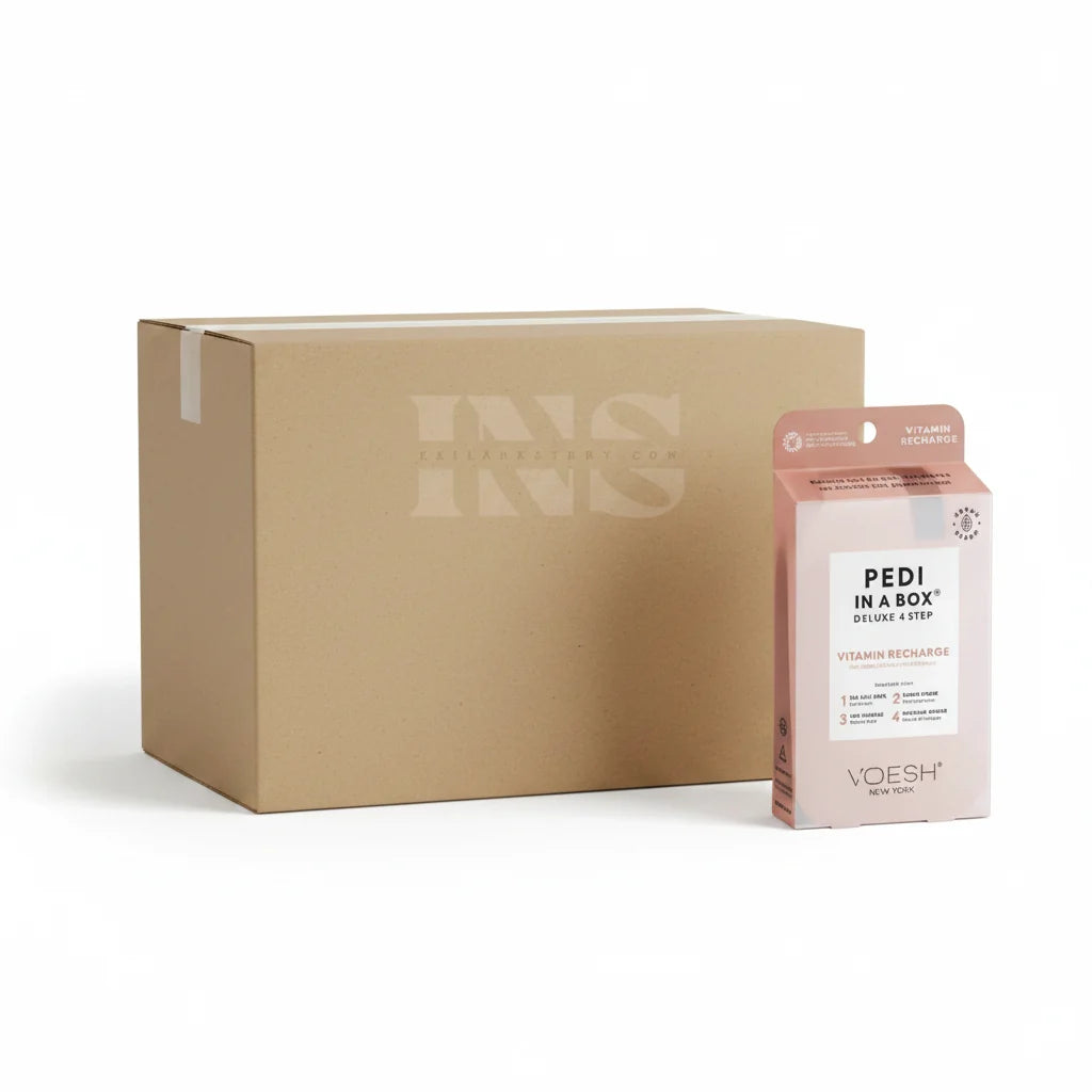 VOESH Pedi In A Box 4 Step - Vitamin Recharge 50/Box - Pedi