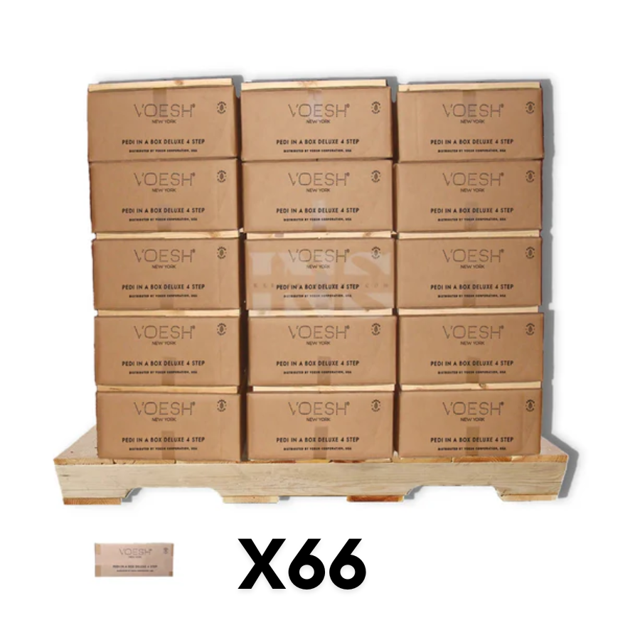 Voesh pedi in a box 4 step 66/half pallet (w2) - pedicure