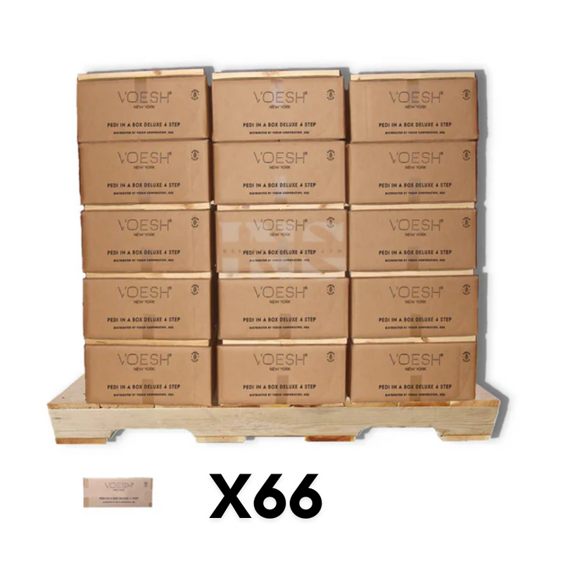 Voesh pedi in a box 4 step 66/half pallet (w2) - pedicure