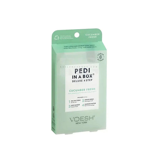 VOESH Pedi In A Box 4 Step - Cucumber Fresh Single - Pedi