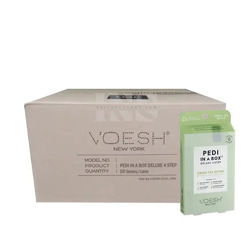 VOESH Pedi In A Box 4 Step - Green Tea 50/Box
