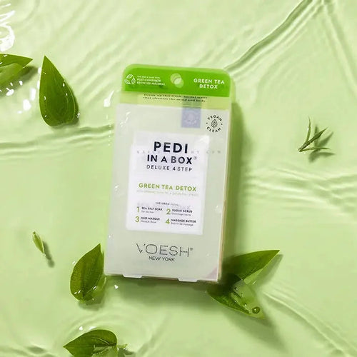 VOESH Pedi In A Box 4 Step - Green Tea Single