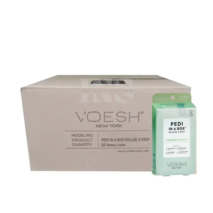 VOESH Pedi In A Box 4 Step - Hemp Extract Calm Seed Oil