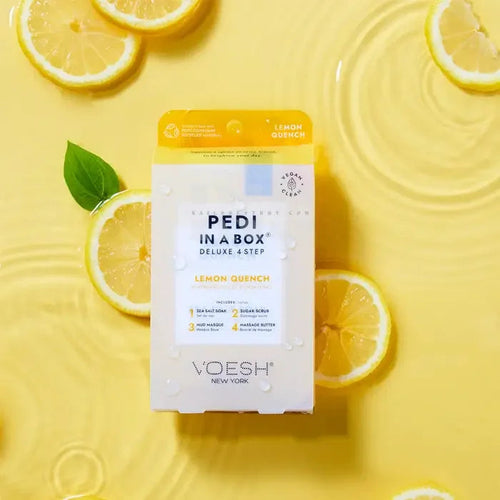 VOESH Pedi In A Box 4 Step - Lemon Quench Single