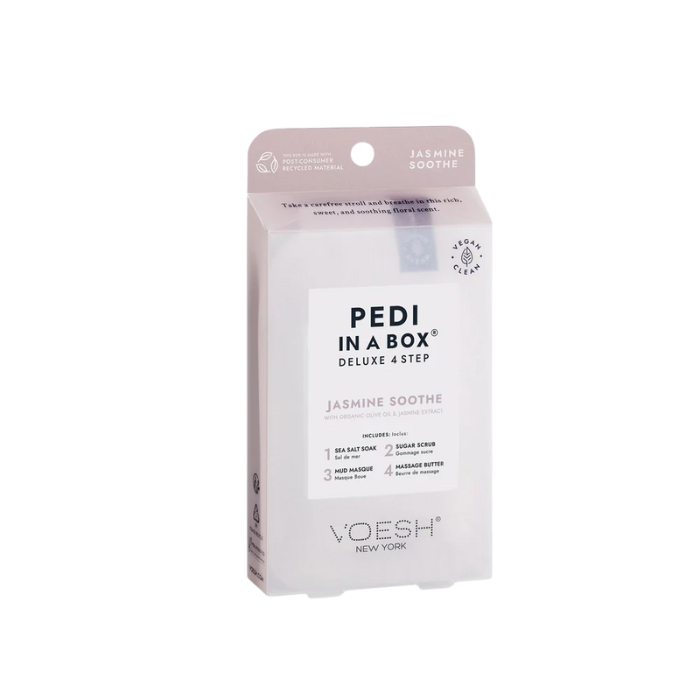 Voesh pedi in a box 4 step - single - jasmine soothe - spa