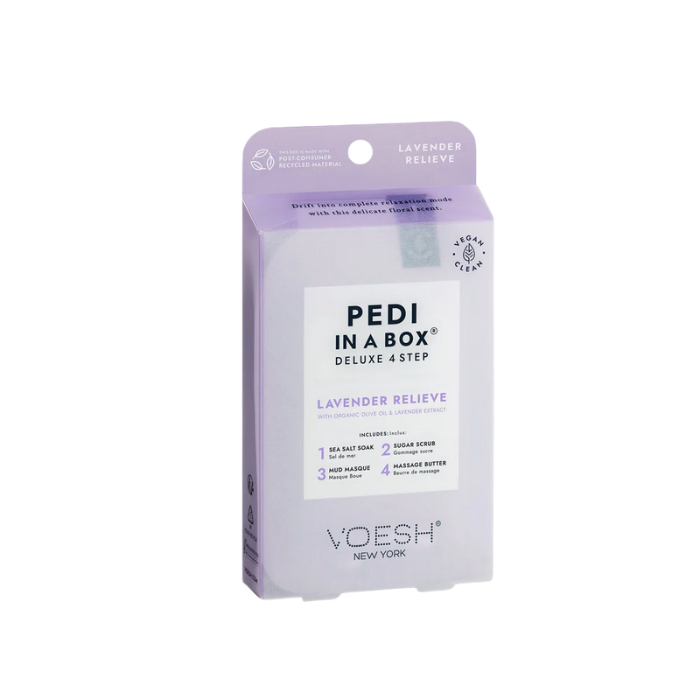 Voesh pedi in a box 4 step - single - lavender relieve