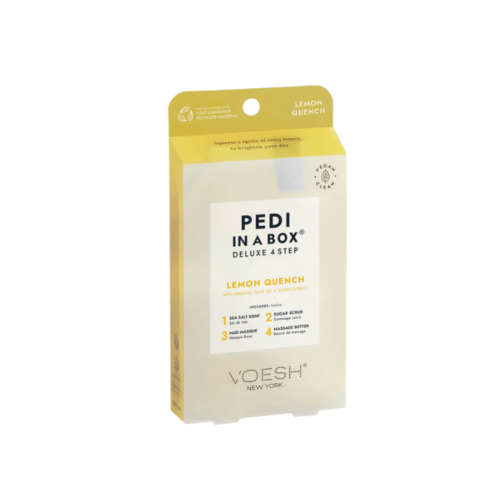Voesh pedi in a box 4 step - single - lemon quench - spa