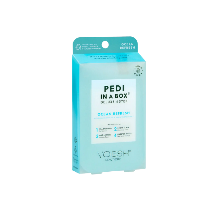 Voesh pedi in a box 4 step - single - ocean refresh - spa