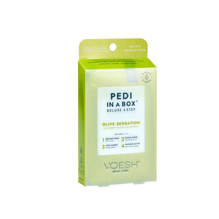Voesh pedi in a box 4 step - single - olive sensation - spa