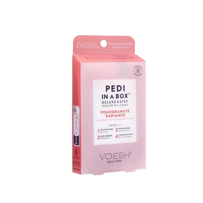 Voesh pedi in a box 4 step - single - pomegranate - spa