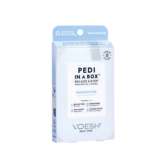 Voesh pedi in a box 4 step - single - unscented - spa