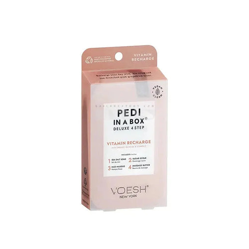 VOESH Pedi In A Box 4 Step - Vitamin Recharge Single - Pedi