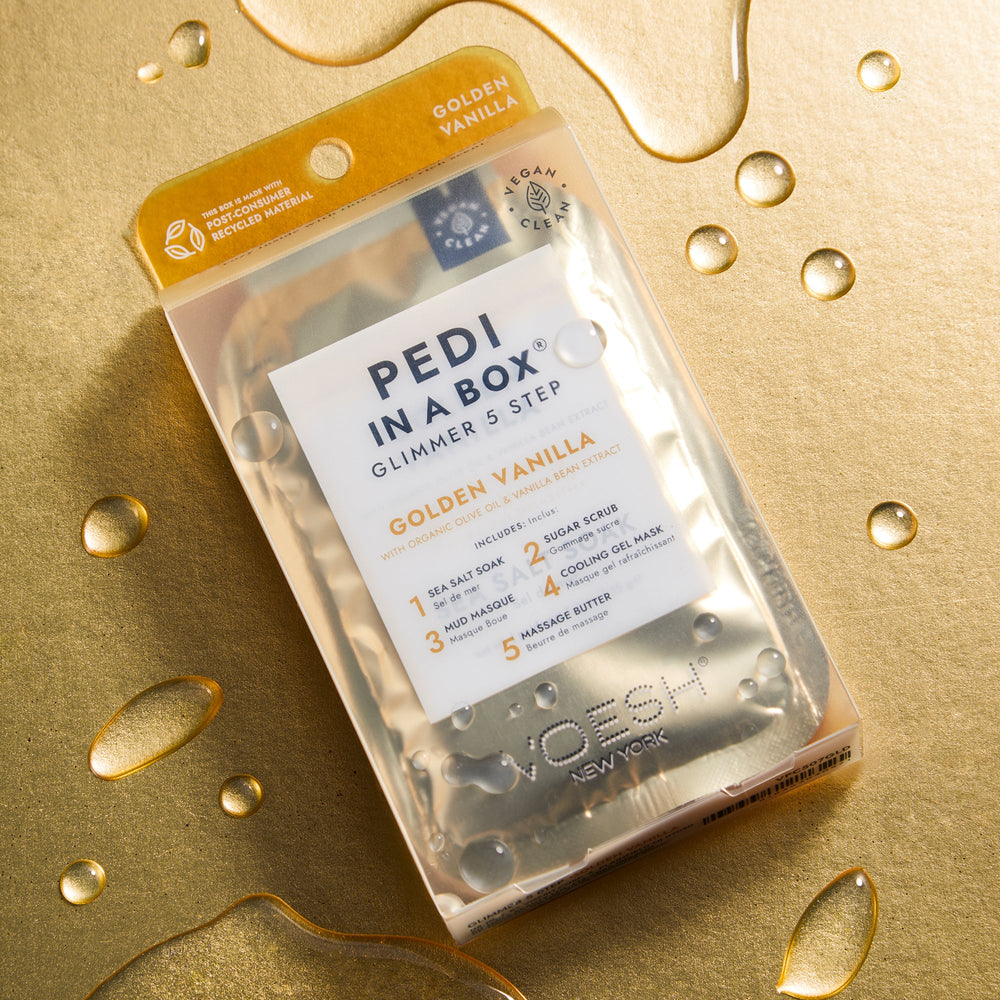 Voesh pedi in a box 5 step - glimmer spa 50/box - spa