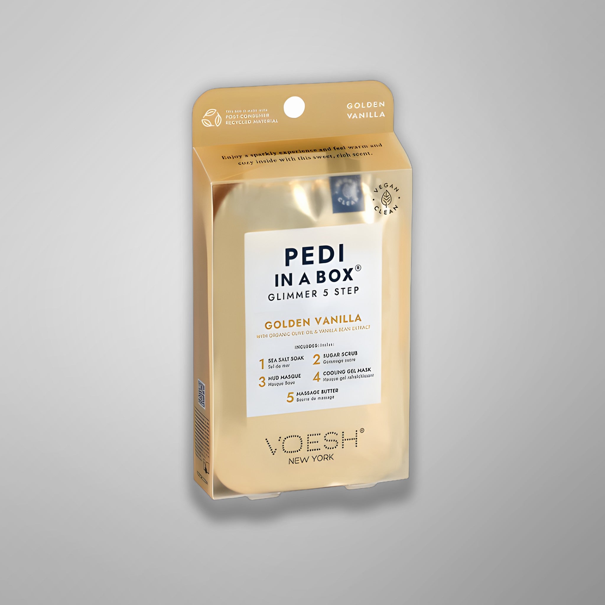 VOESH Pedi In A Box 5 Step - Glimmer Spa Single