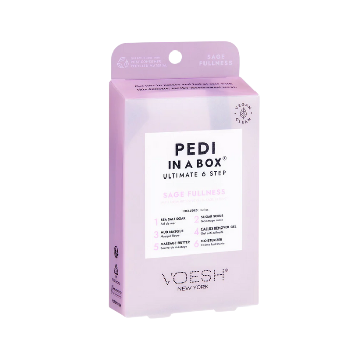 Voesh pedi in a box 6 step - 30/box - spa treatment