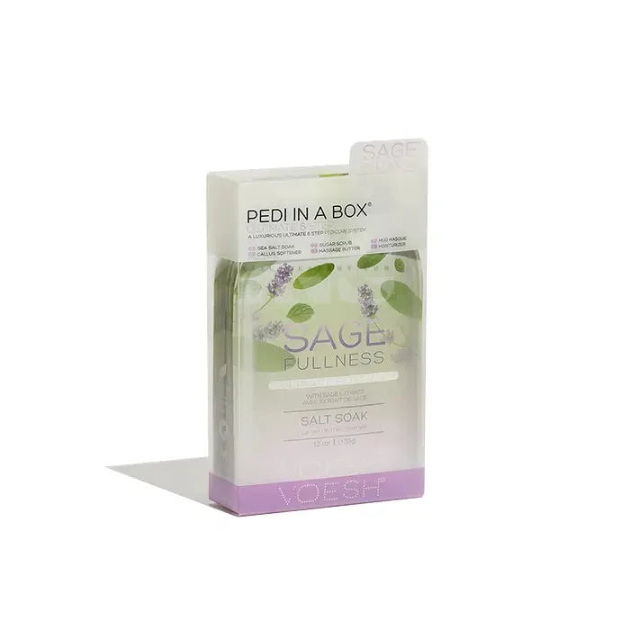 VOESH Pedi In A Box 6 Step - Sage 30/Box