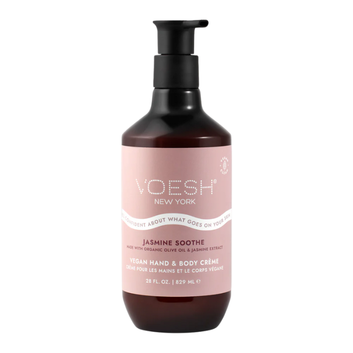 Voesh vegan body creme - 28 oz 12/box - jasmine soothe