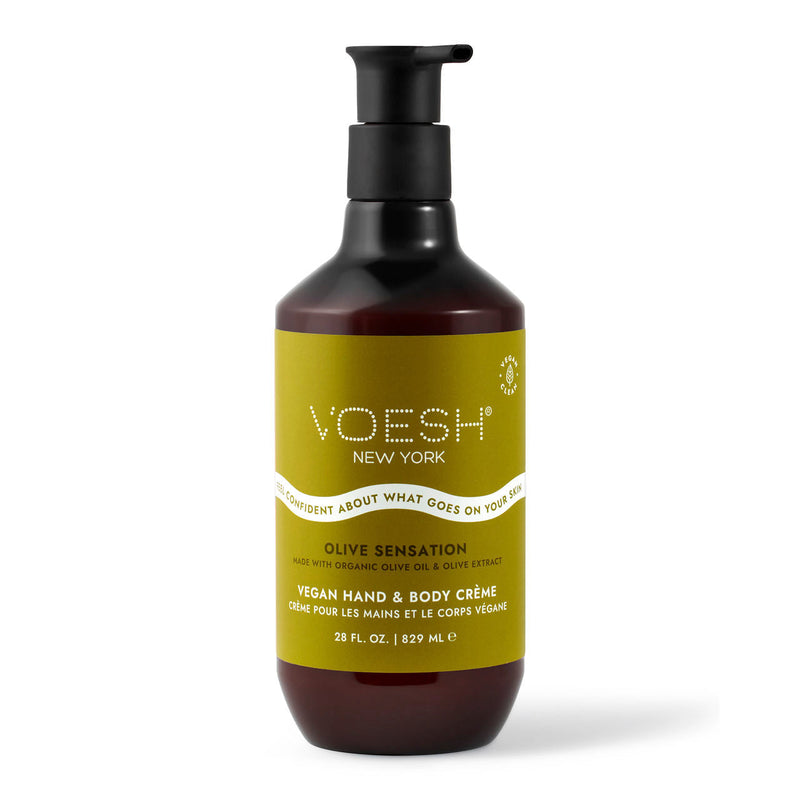 Voesh vegan body creme - 28 oz 12/box - olive sensation