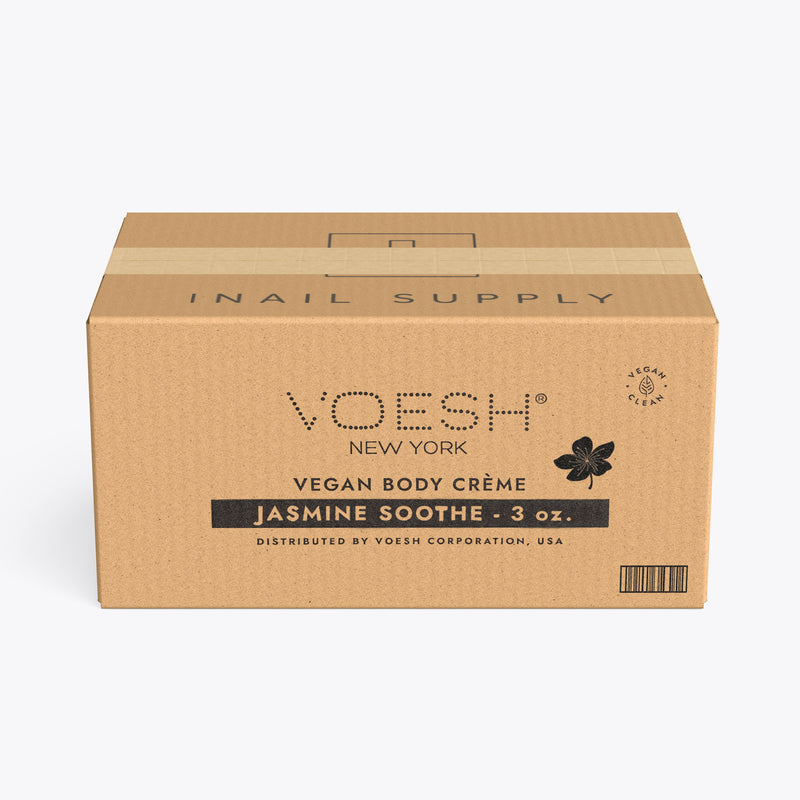 Voesh vegan body creme - 3 oz 50/case - jasmine - lotion