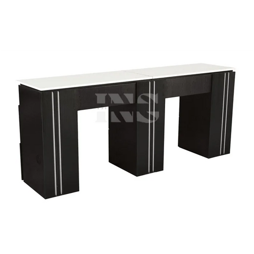 WHALE SPA DOUBLE MANICURE TABLE NM906D - BLACK - Table