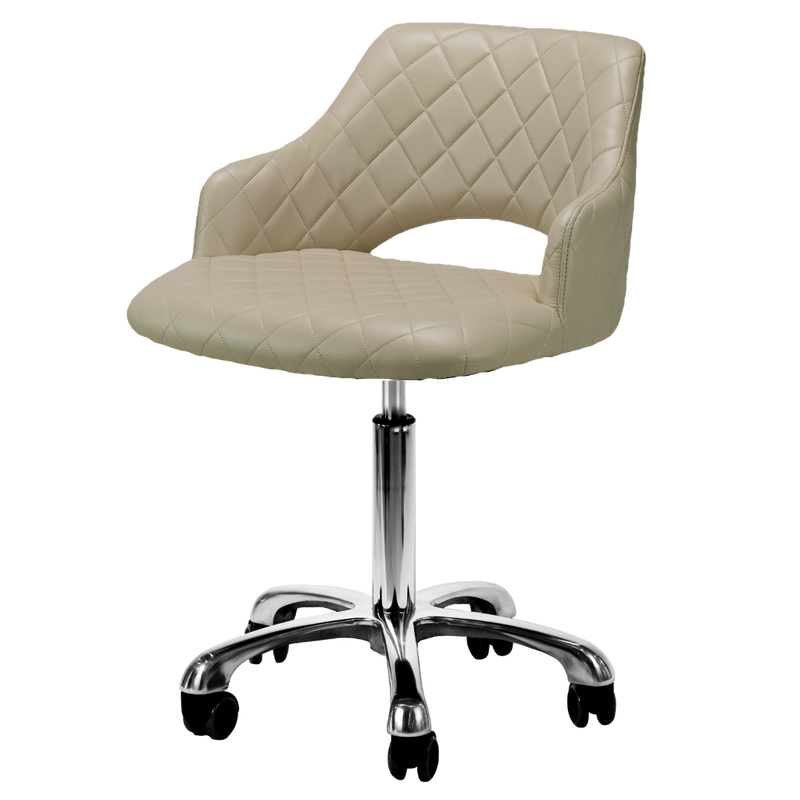 Whale spa gem manicure stool - khaki - chair