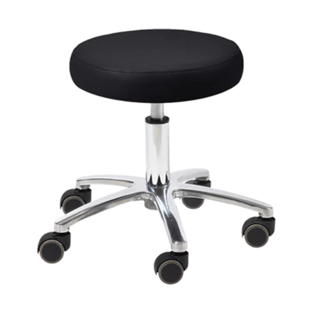 Whale spa pedicure stool 1004l - black - stool