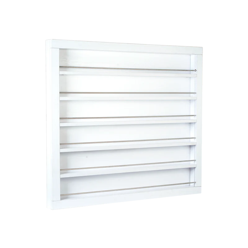 Whale spa polish wall rack pc03 - white - furniture