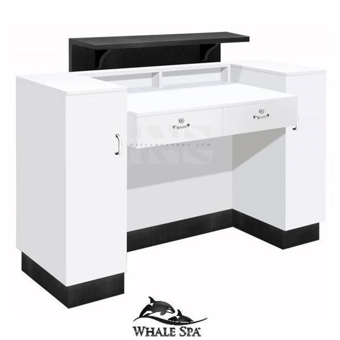 WHALE SPA RECEPTION DESK SC06 BLACK